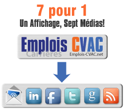 Emplois-CVAC.net, affichage d'offres d'emplois sur multiples plateformes en simultané